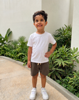 Pull-On Shorts - Khaki