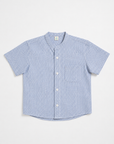 Wanderer Shirt - Blue Gingham Check