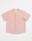 Wanderer Shirt - Soft Salmon Stripe