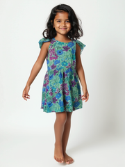 Blue & Green Flowers