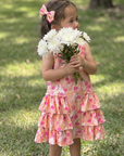 Twirl Dress - Pink Cherry