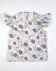 Angel Wishes Top - Lavender Meadow Floral