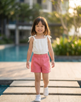 Little Explorer Shorts - Dusty Pink