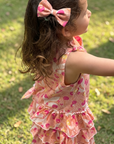 Twirl Dress - Pink Cherry